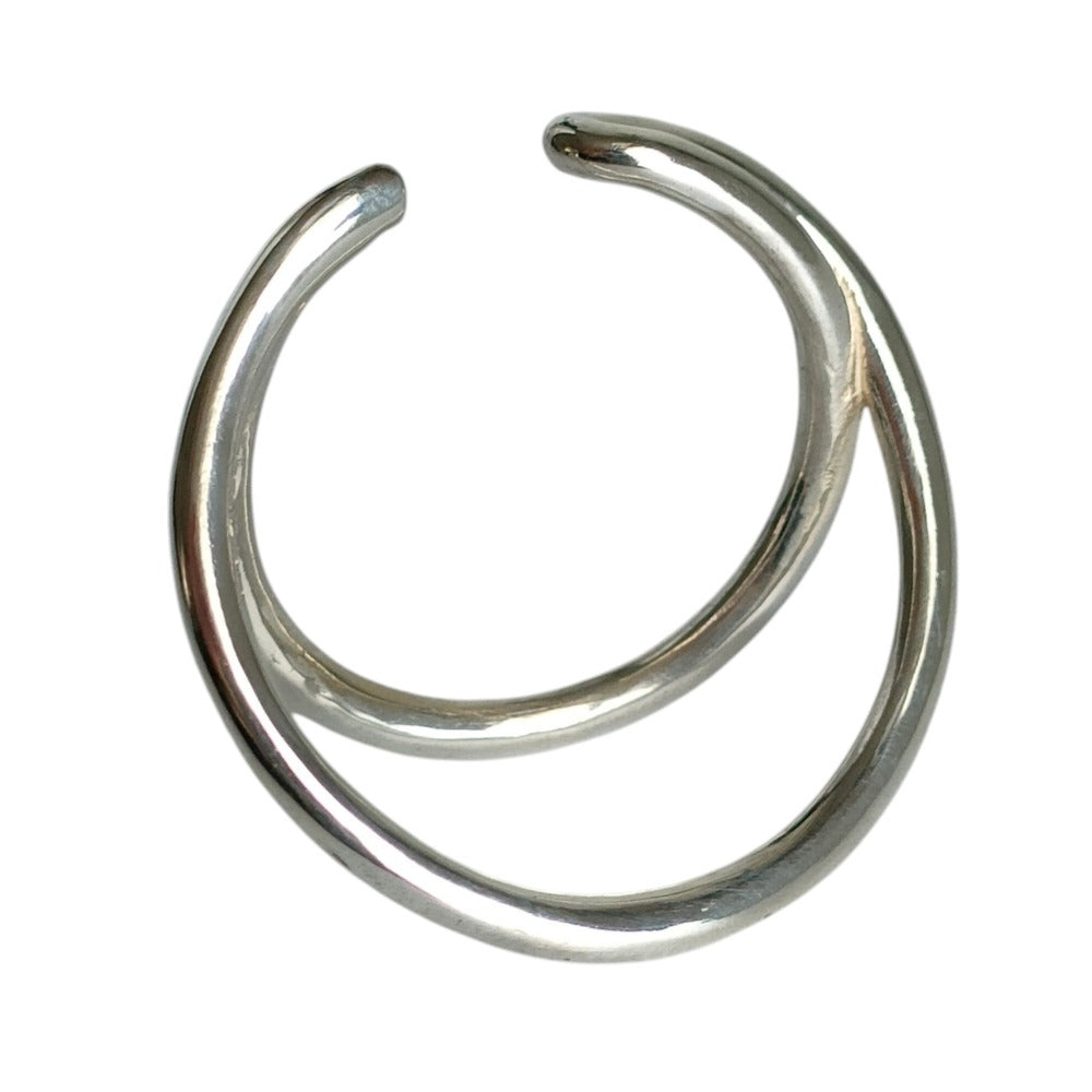 ハイク DOUBLE EAR CUFF SMALL シルバーイヤーカフ