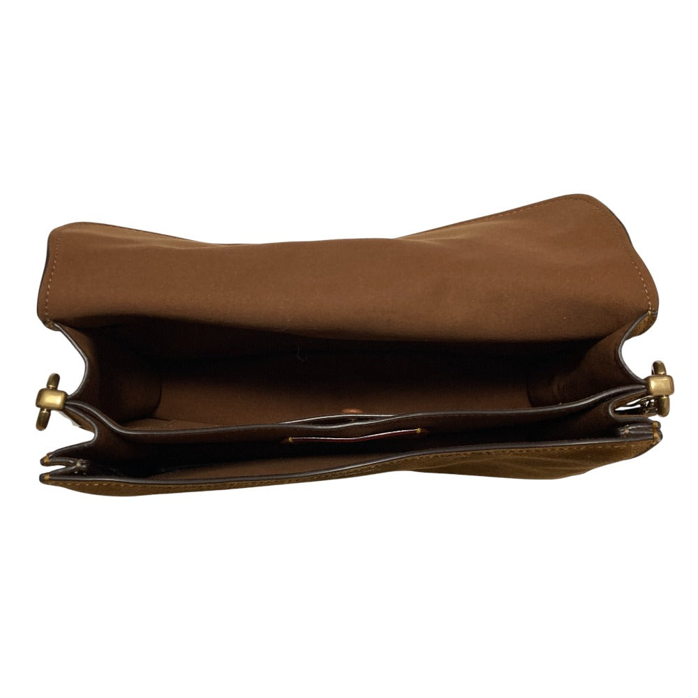 コーチ THE TABBY BAG スウェード 2wayショルダーバッグ