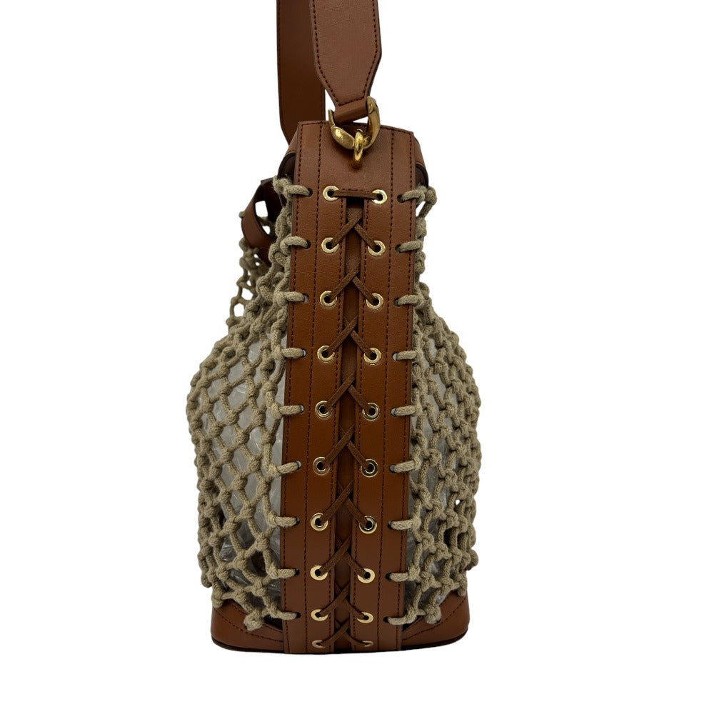 ステラマッカートニー Eco Knotted Mesh トートバッグ