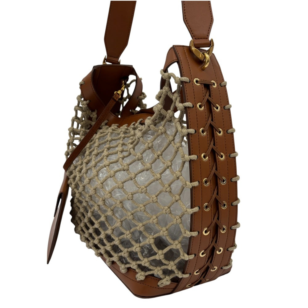ステラマッカートニー Eco Knotted Mesh トートバッグ