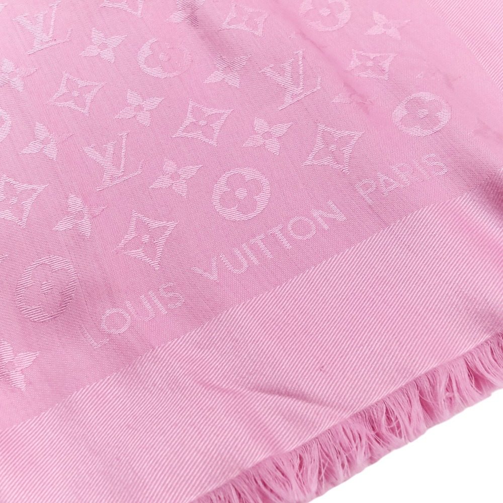 ルイヴィトン モノグラム シルクウールショール