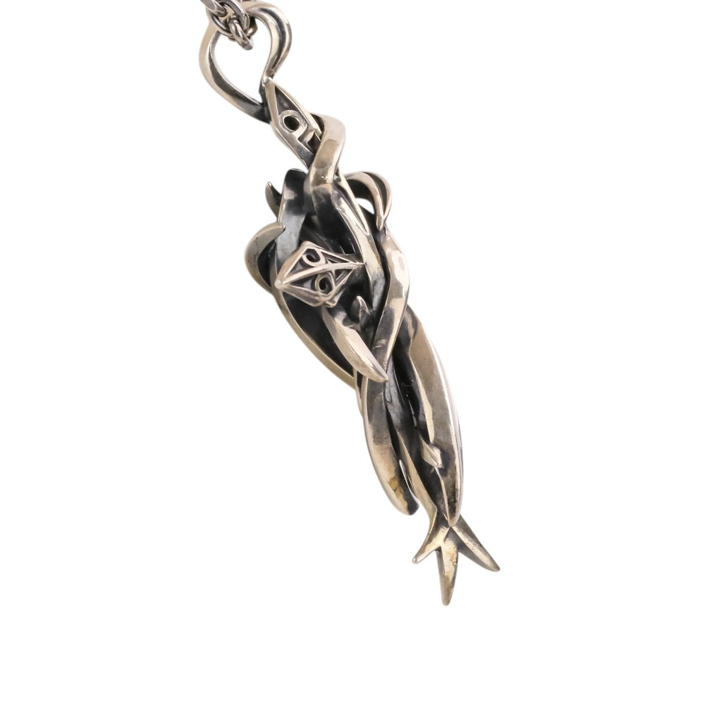 エムズコレクション TENTACLES CROSS PENDANT L シルバー925ネックレス