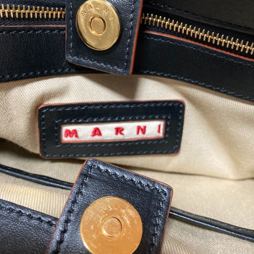 マルニ レザー2wayショルダーバッグ