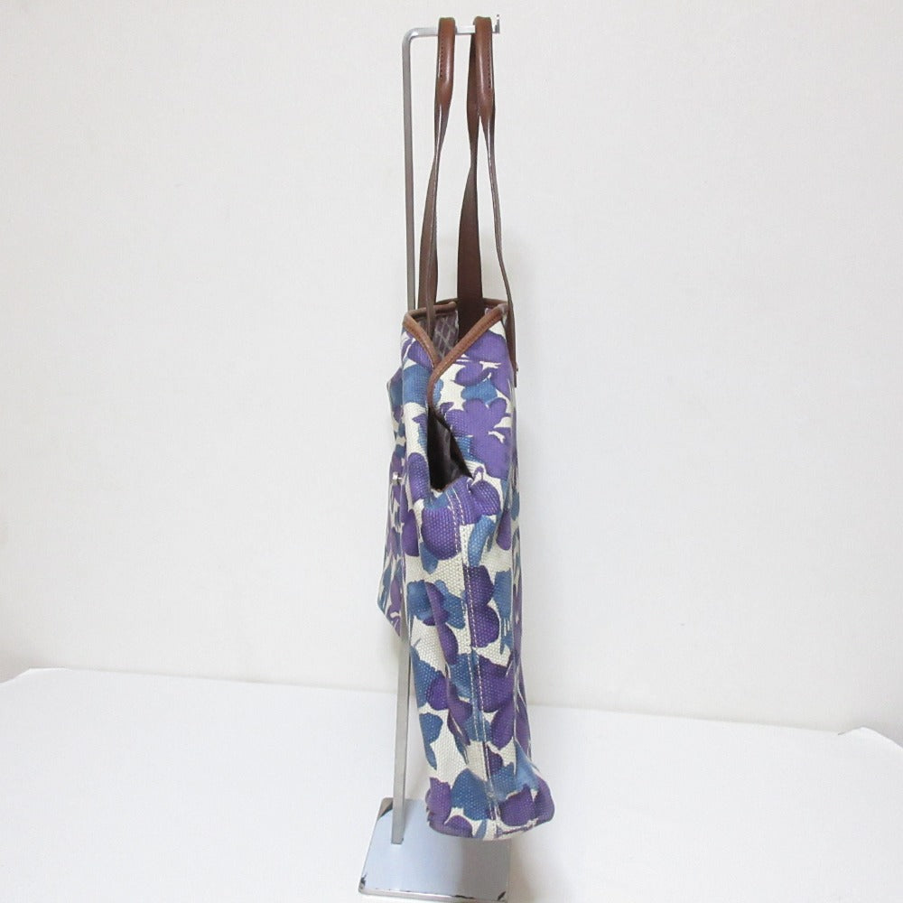 マックスマーラ ウィークエンド フラワープリント キャンバス トートバッグ