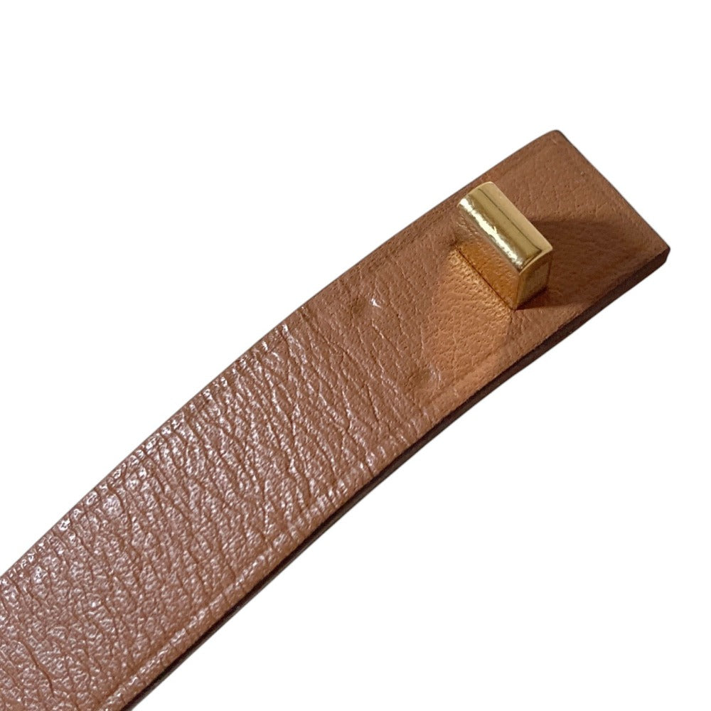 エルメス アスドゥクール レザーブレスレット 18.5cm