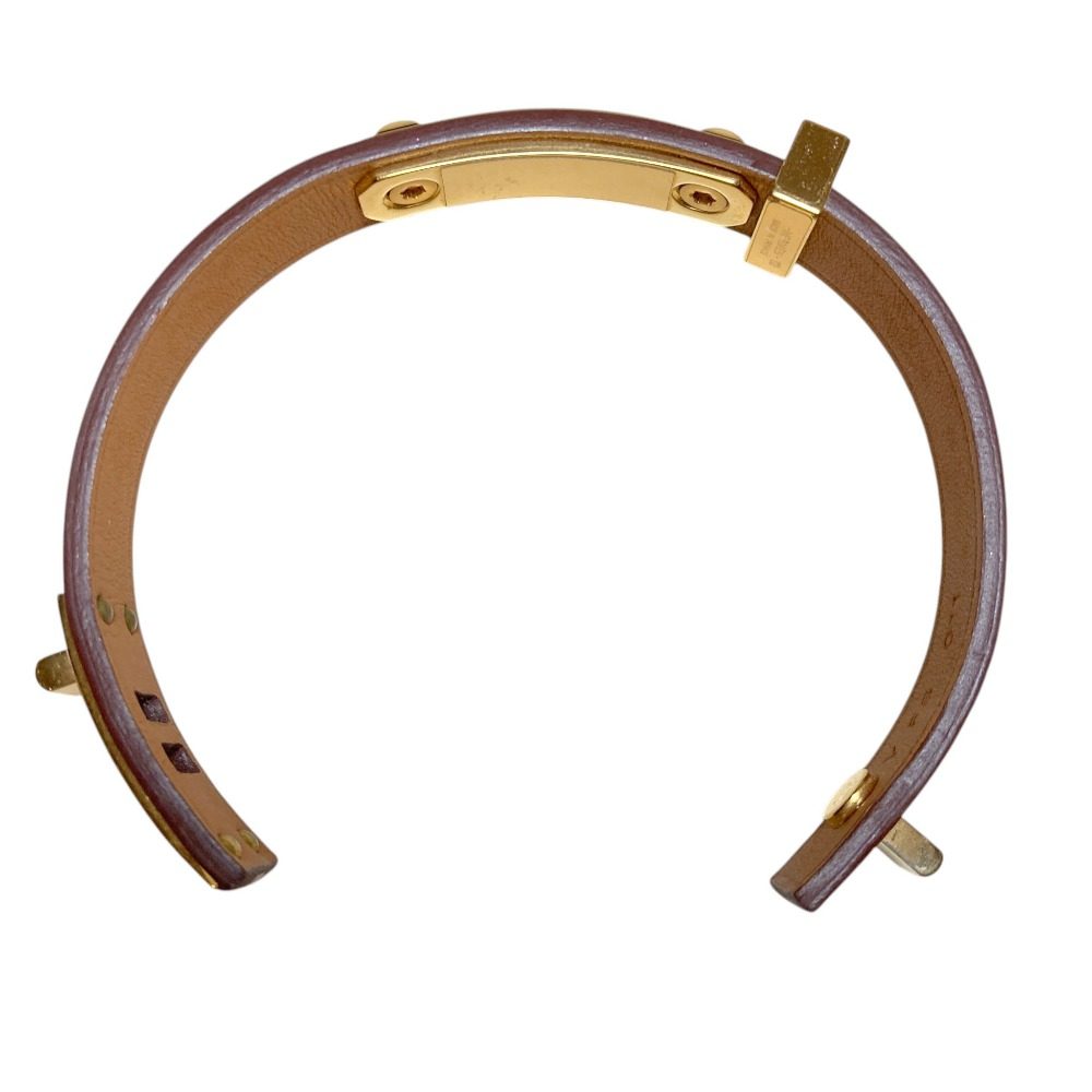 エルメス アスドゥクール レザーブレスレット 18.5cm