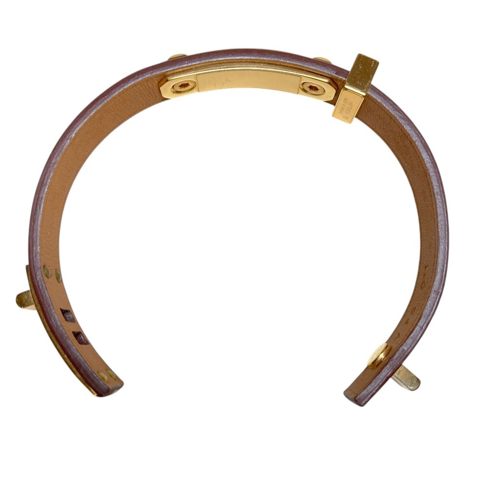 エルメス アスドゥクール レザーブレスレット 18.5cm