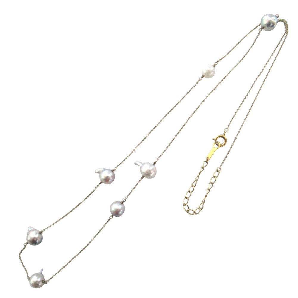 シルバー925パールネックレス