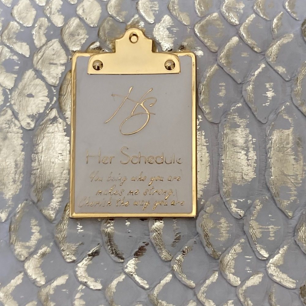 ハースケジュール パイソンレザー長財布