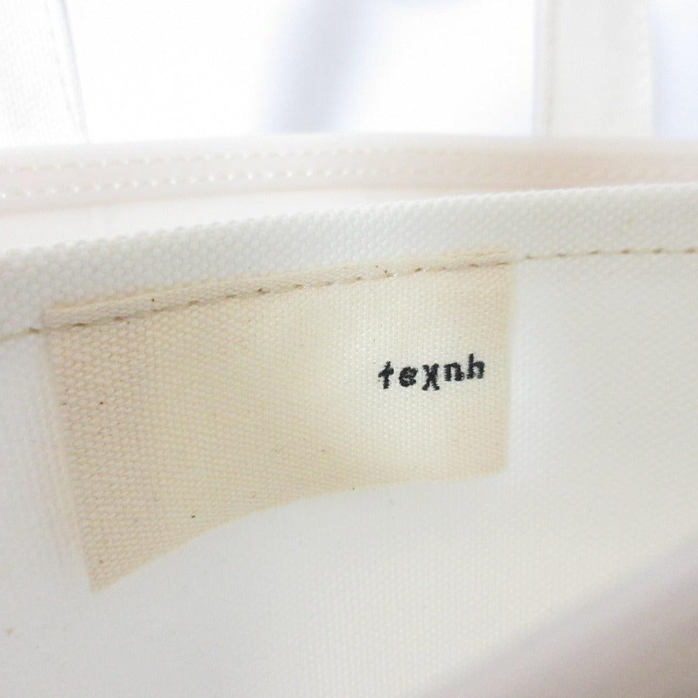テクネ GLASSBOAT TOTE S コットンキャンバス PVC トートバッグ