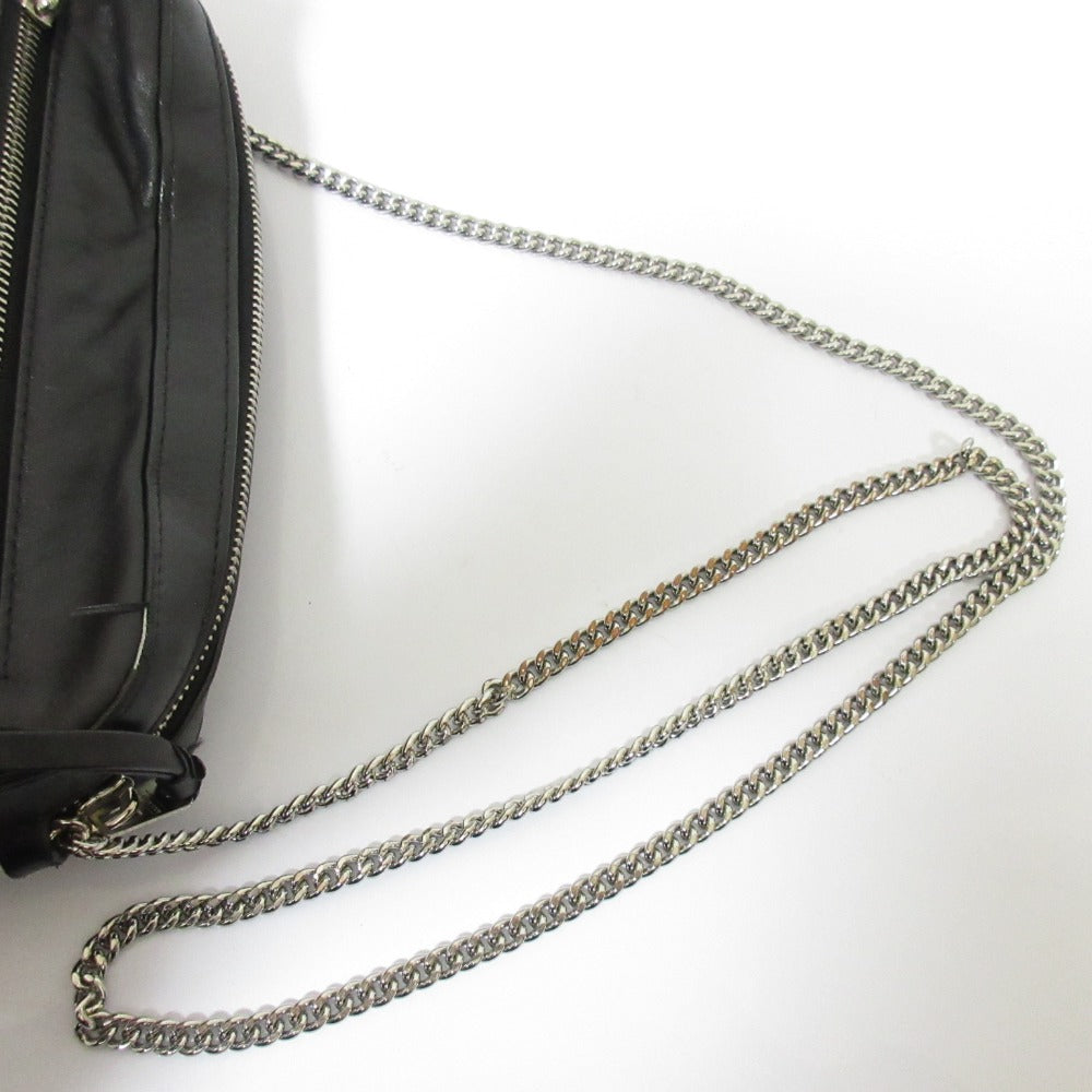 オールセインツ FLEUR DE LIS CROSSBODY チェーンショルダーバッグ