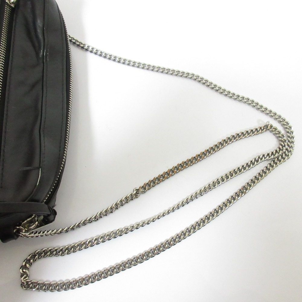 オールセインツ FLEUR DE LIS CROSSBODY チェーンショルダーバッグ