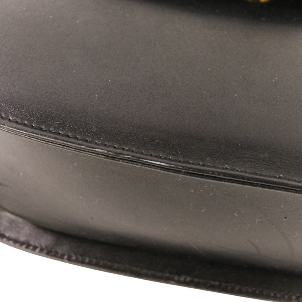 グッチ バンブーターンロックチェーンショルダーバッグ