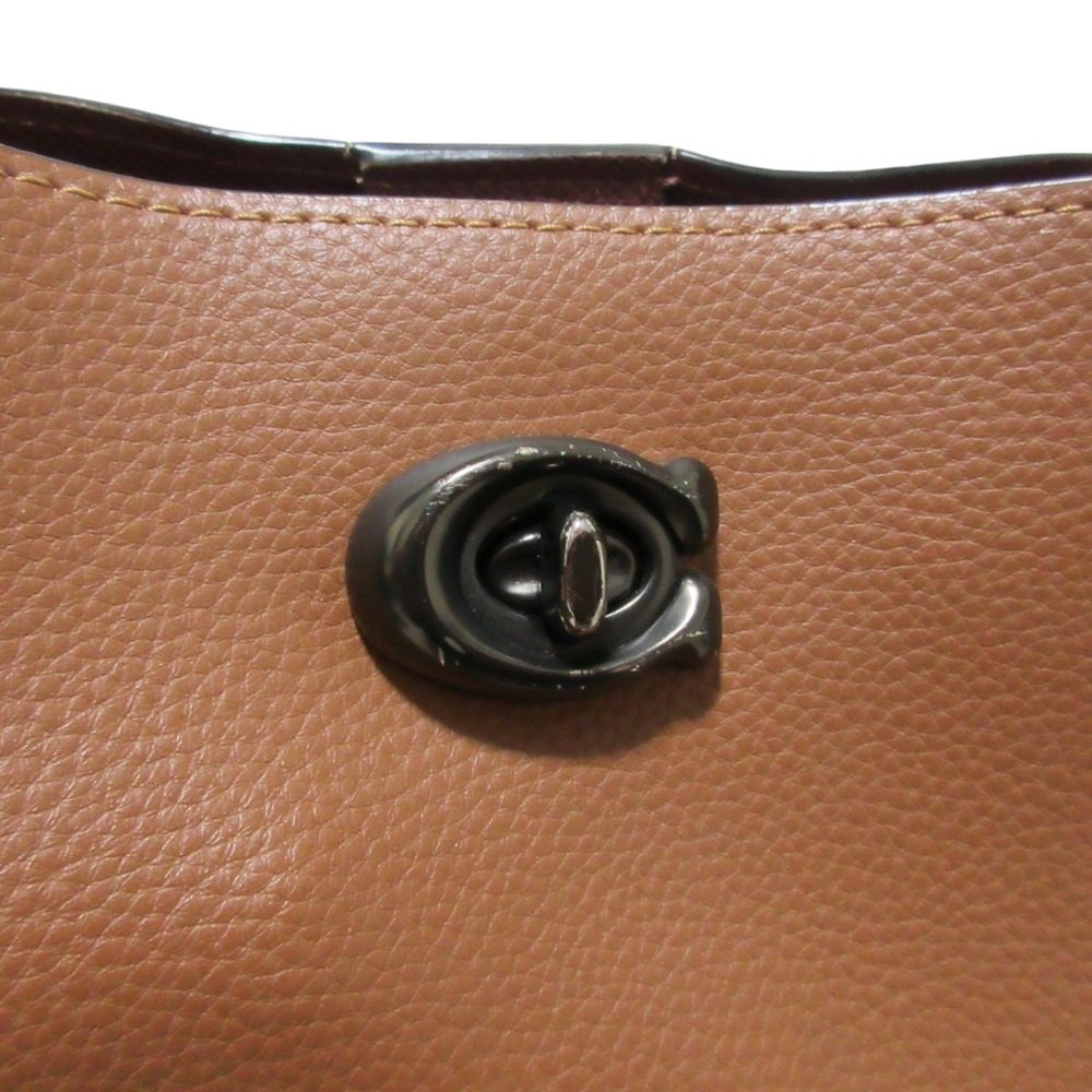 コーチ Willow レザー2wayトートバッグ