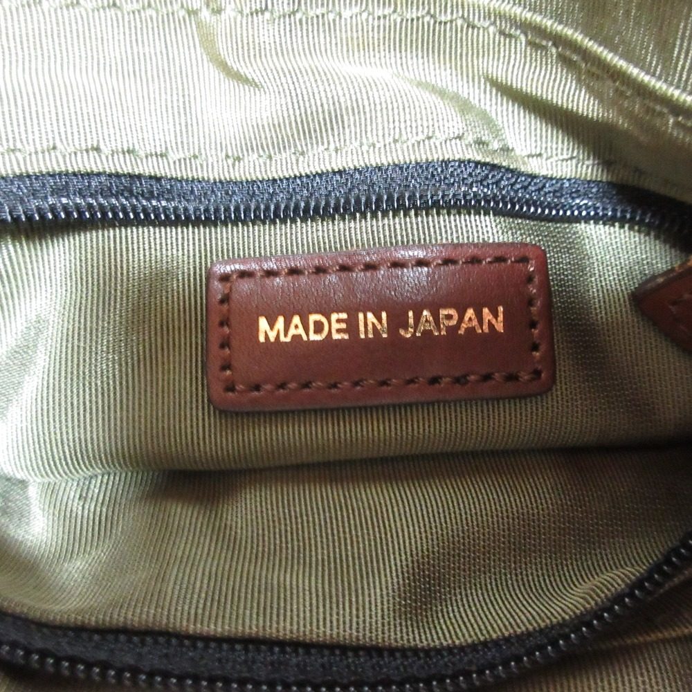 ダックス キャンバス レザー ショルダーバッグ