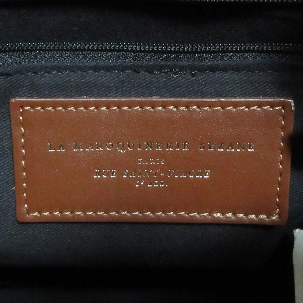 セザンヌ FARROW レザーショルダーバッグ