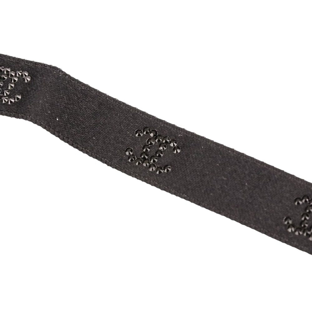 シャネル シルクブレンド リボンバレッタ