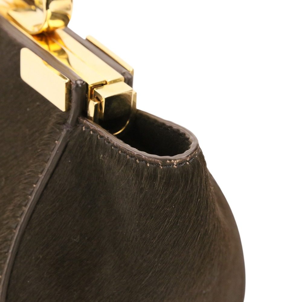 ザンケッティ AMLETO MINI ハラコ2wayバッグ