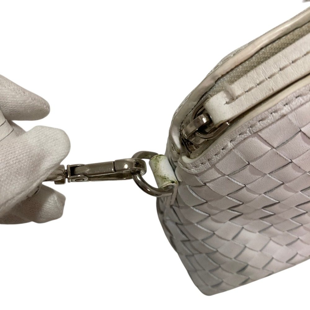 ドラゴン Chunky Fellini Pochette レザーメッシュショルダーバッグ