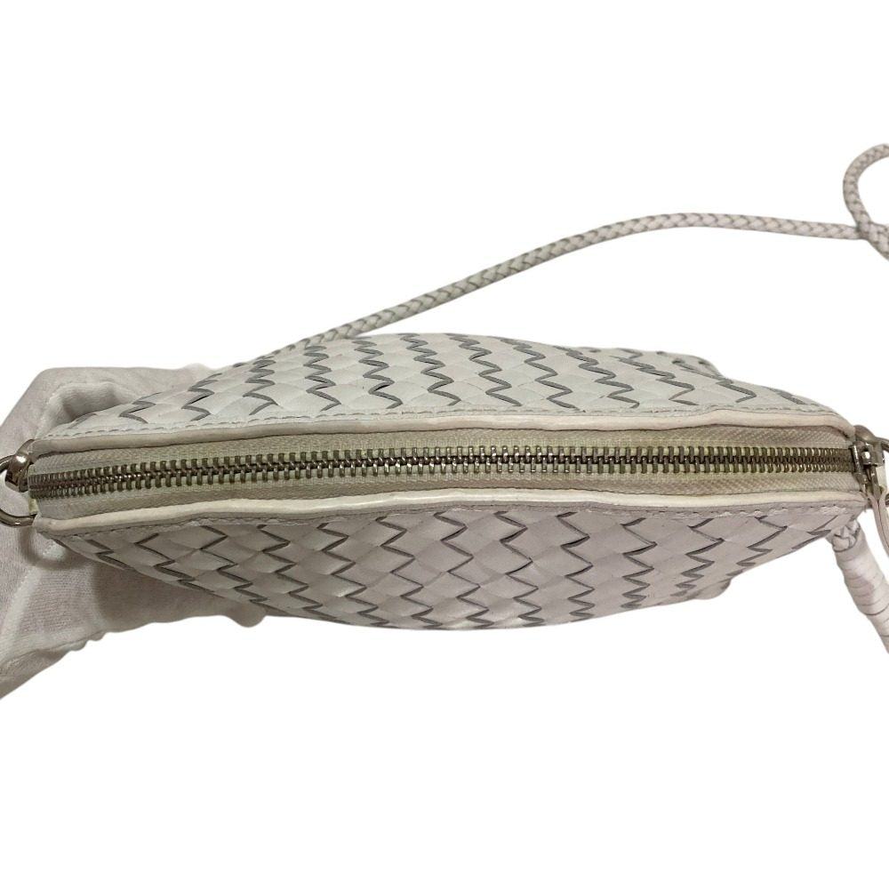 ドラゴン Chunky Fellini Pochette レザーメッシュショルダーバッグ