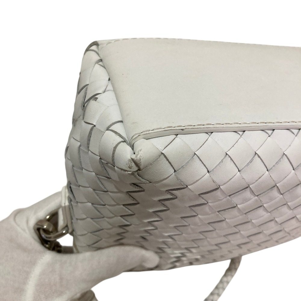 ドラゴン Chunky Fellini Pochette レザーメッシュショルダーバッグ