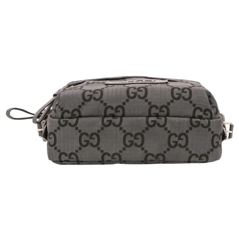 グッチ ECONYLON GG ポリエステル ショルダーバッグ