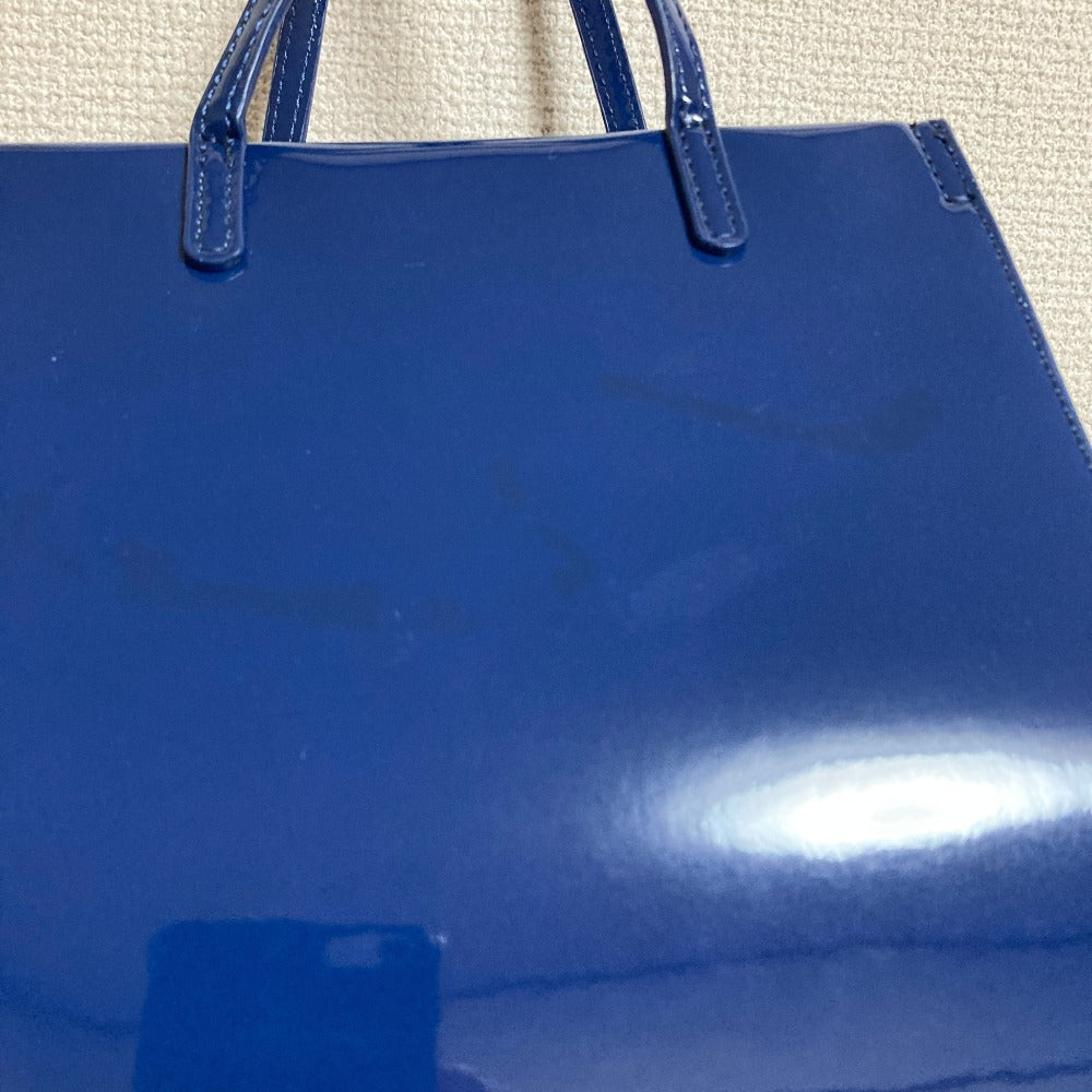 カーサピッコーネ エナメルハンドバッグ
