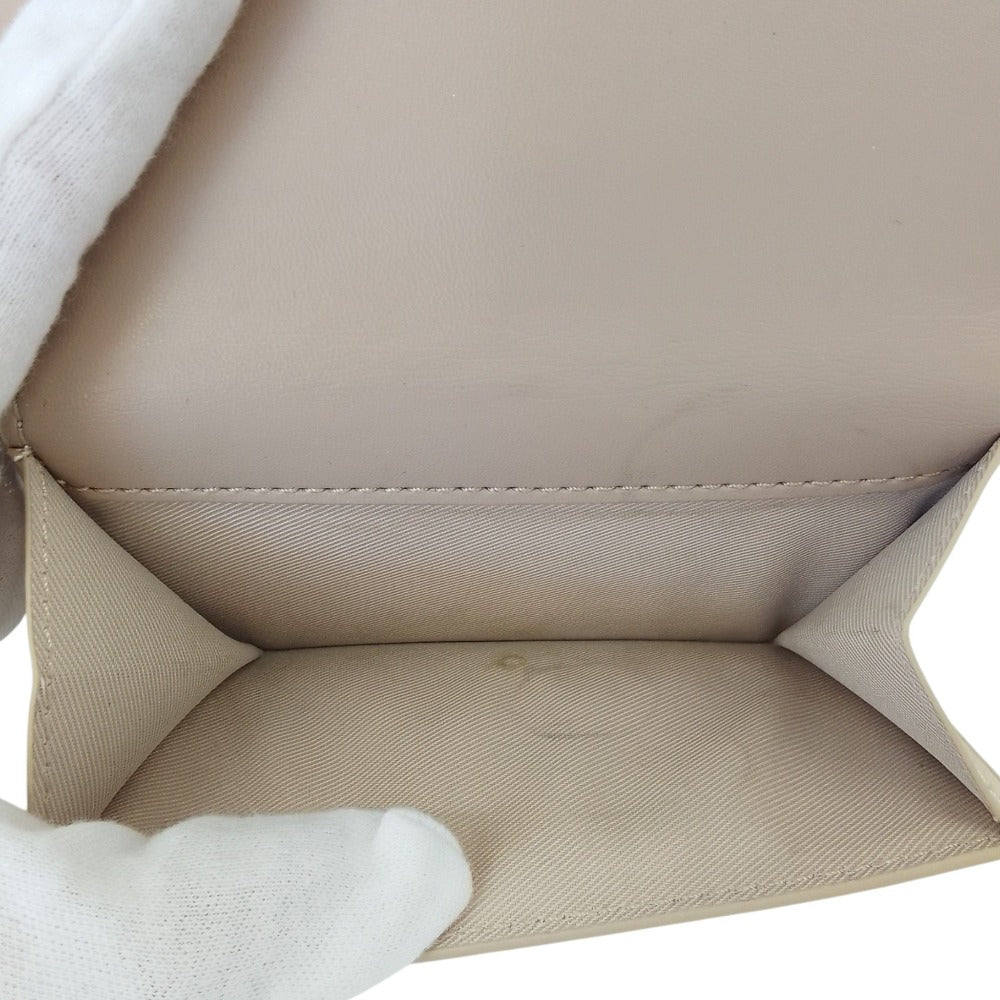 マークジェイコブス THE J MARC TRIFOLD WALLET レザー三つ折り財布