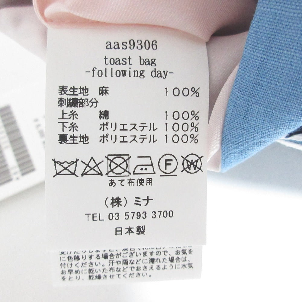 ミナペルホネン toast bag following day トートバッグ