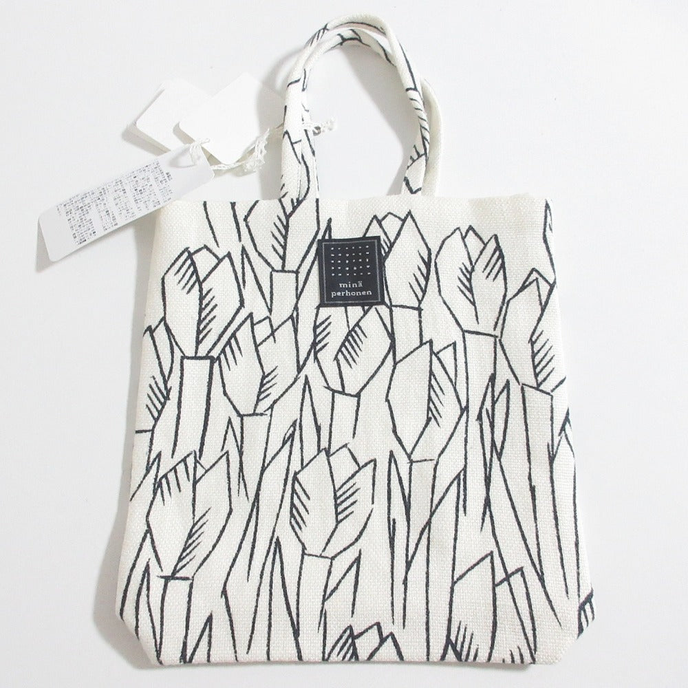 ミナペルホネン toast bag tulipani キャンバスミニトートバッグ