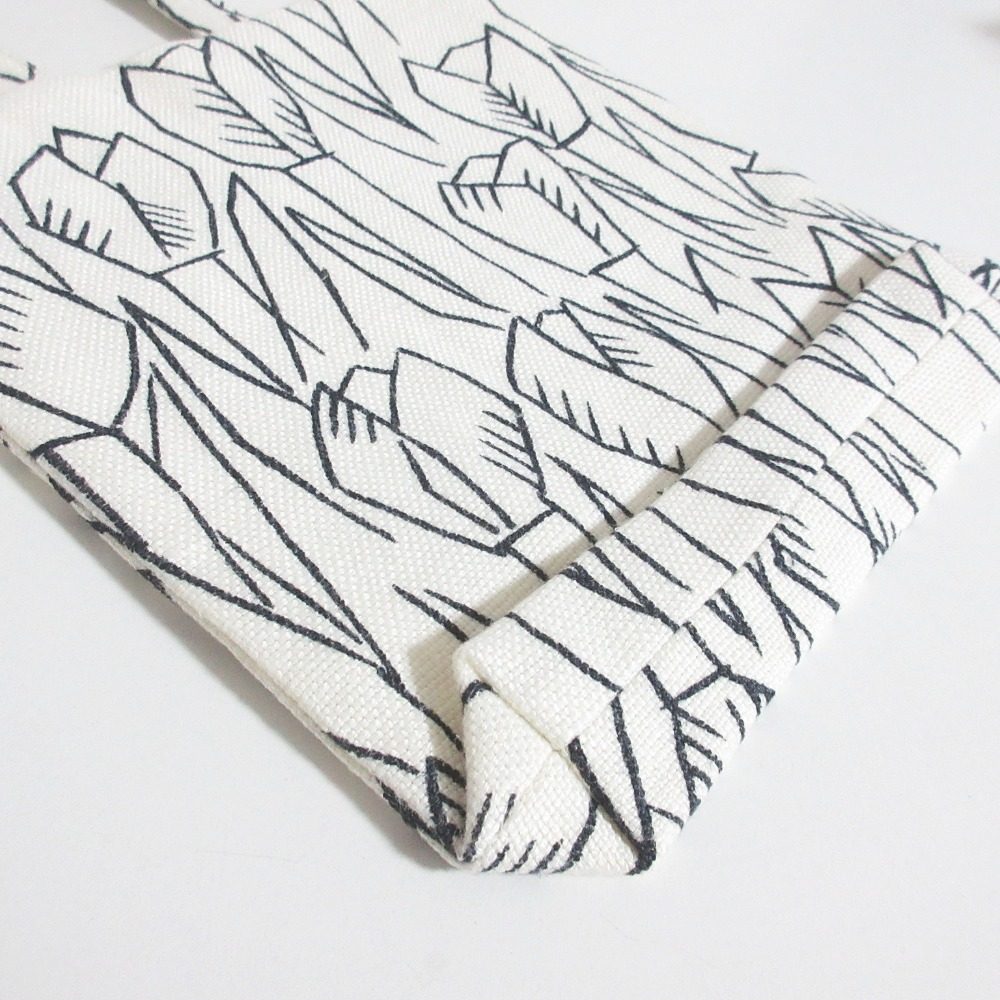 ミナペルホネン toast bag tulipani キャンバスミニトートバッグ