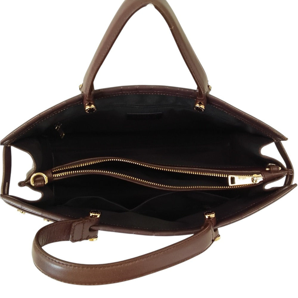 フルラ Lady レザー2wayトートバッグ