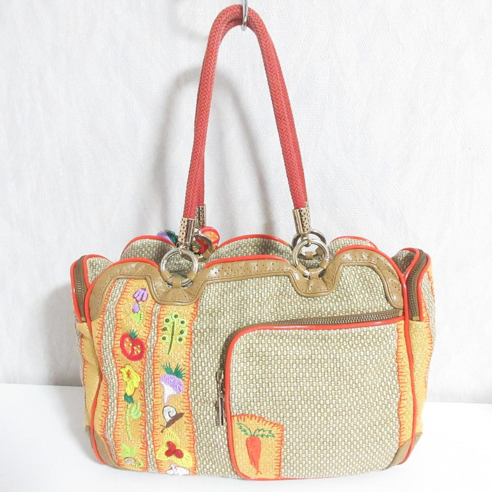 ジャマンピュエッシュ ビーズ刺繍トートバッグ