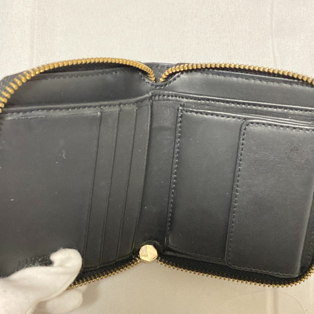 フルラ レザーコンパクトウォレット