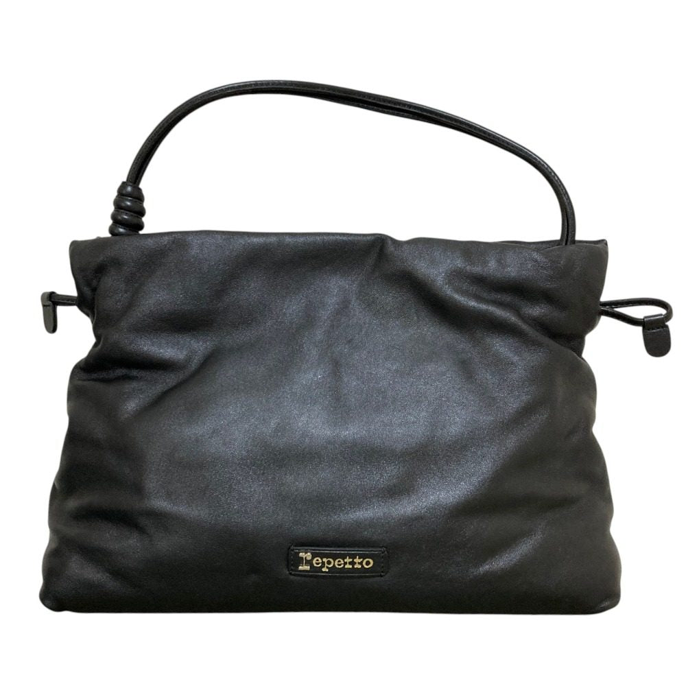 レペット Feather Bag レザーハンドバッグ