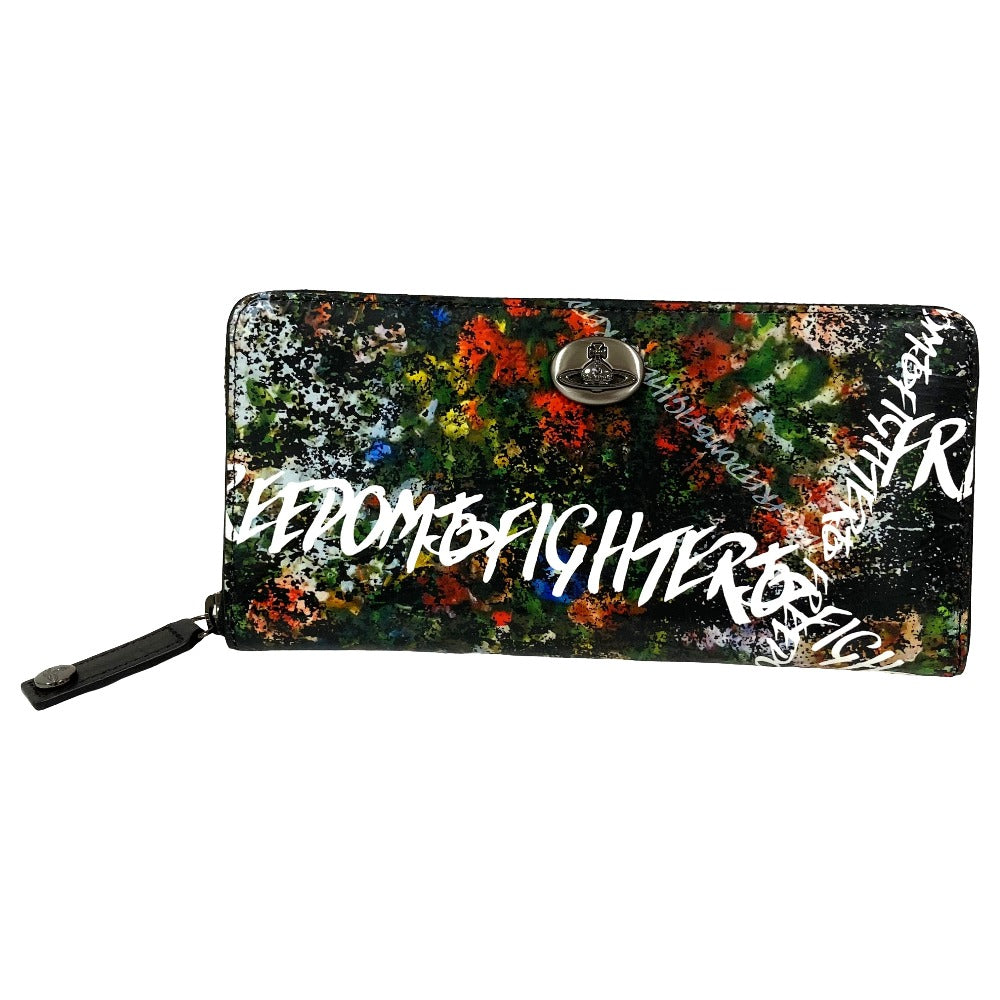 ヴィヴィアンウエストウッド FREEDOM FIGHTER Flower ロングウォレット