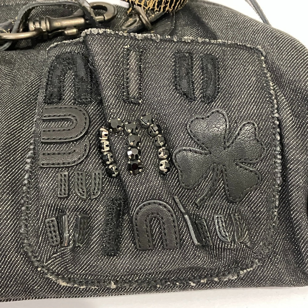 ミュウミュウ デニムトートバッグ
