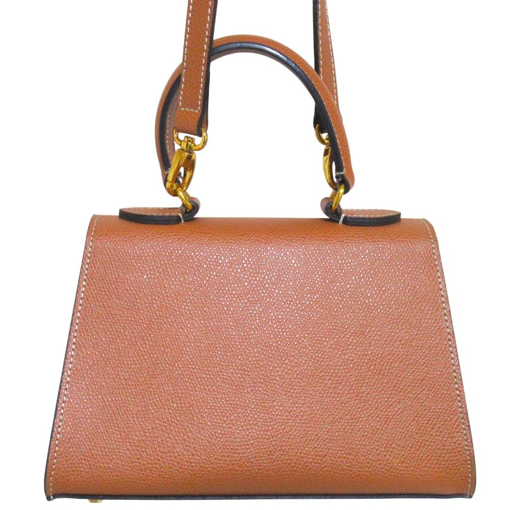 カルボッティ Elena レザー2wayショルダーバッグ