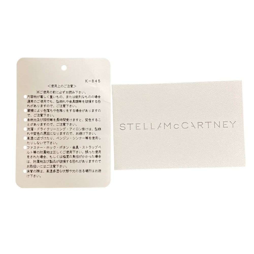 ステラマッカートニー サークルロゴ フェイクレザー トートバッグ