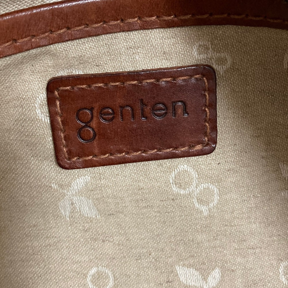 ゲンテン レザーボストンバッグ