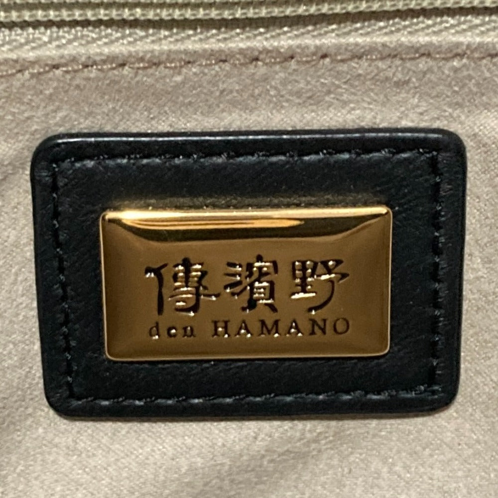 ハマノ レザーキルティングショルダーバッグ