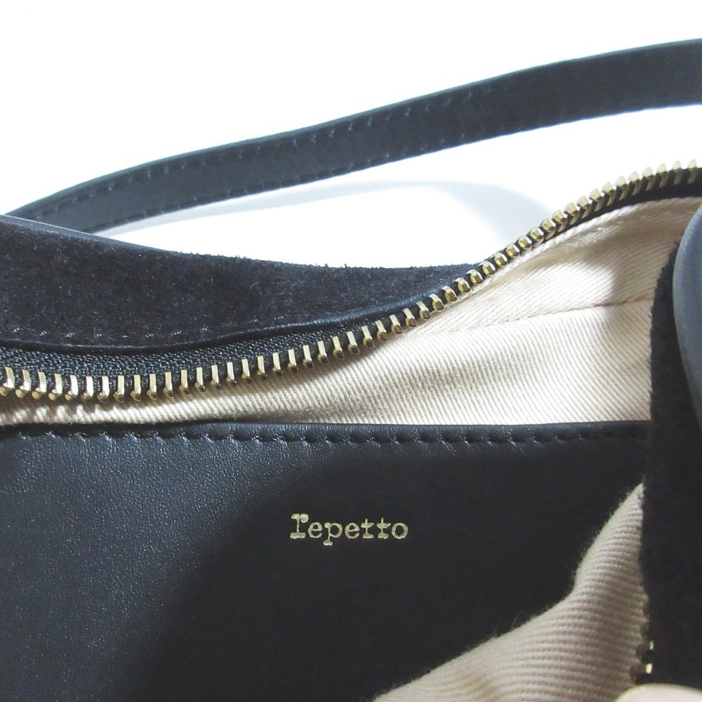 レペット Adage Small bag スエード スタースタッズ ショルダーバッグ