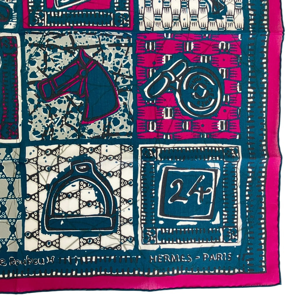 エルメス カレ65 Le Boubou H コットンスカーフ