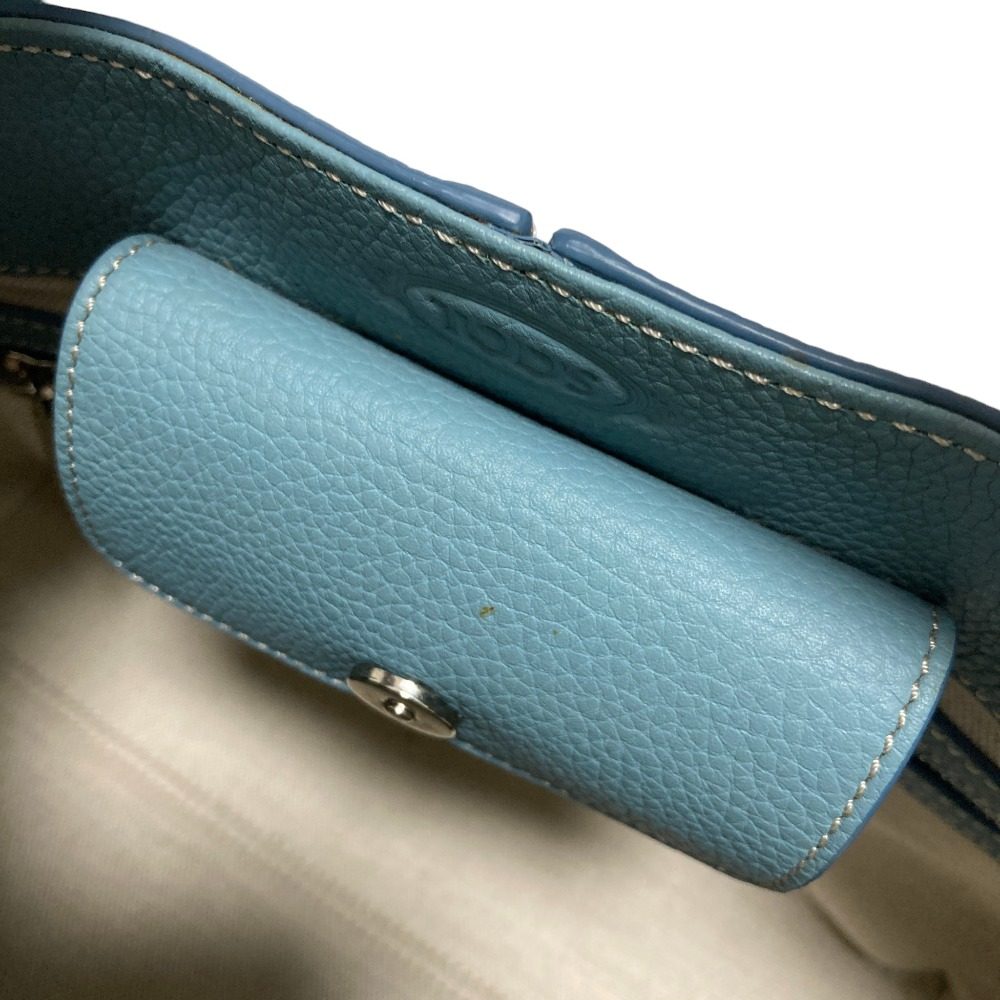 トッズ シャツバッグ レザー2wayショルダーバッグ
