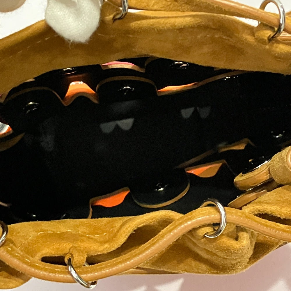 ピエールアルディ スエードバケットバッグ
