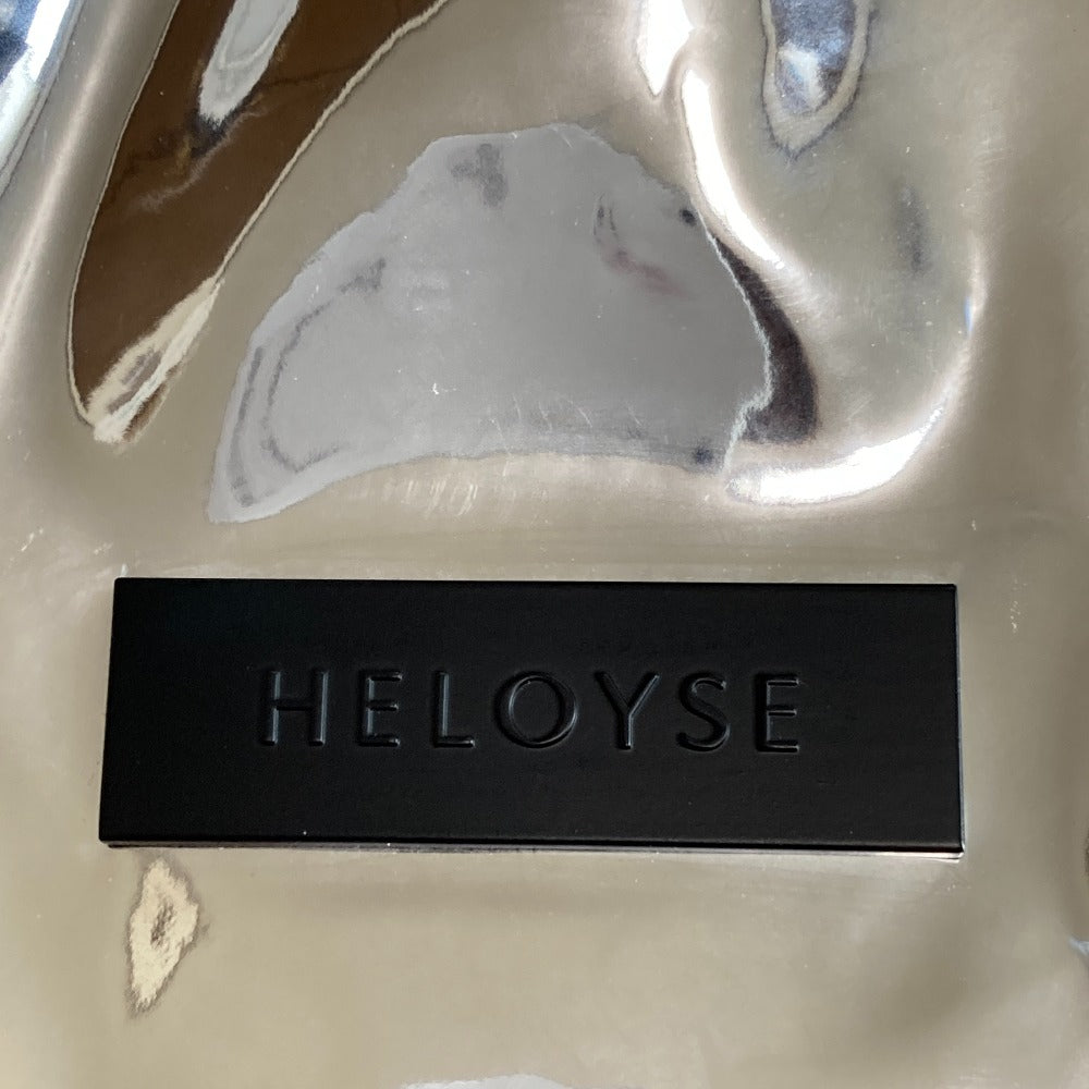HELOYSEトーストメタリックハンドバッグ