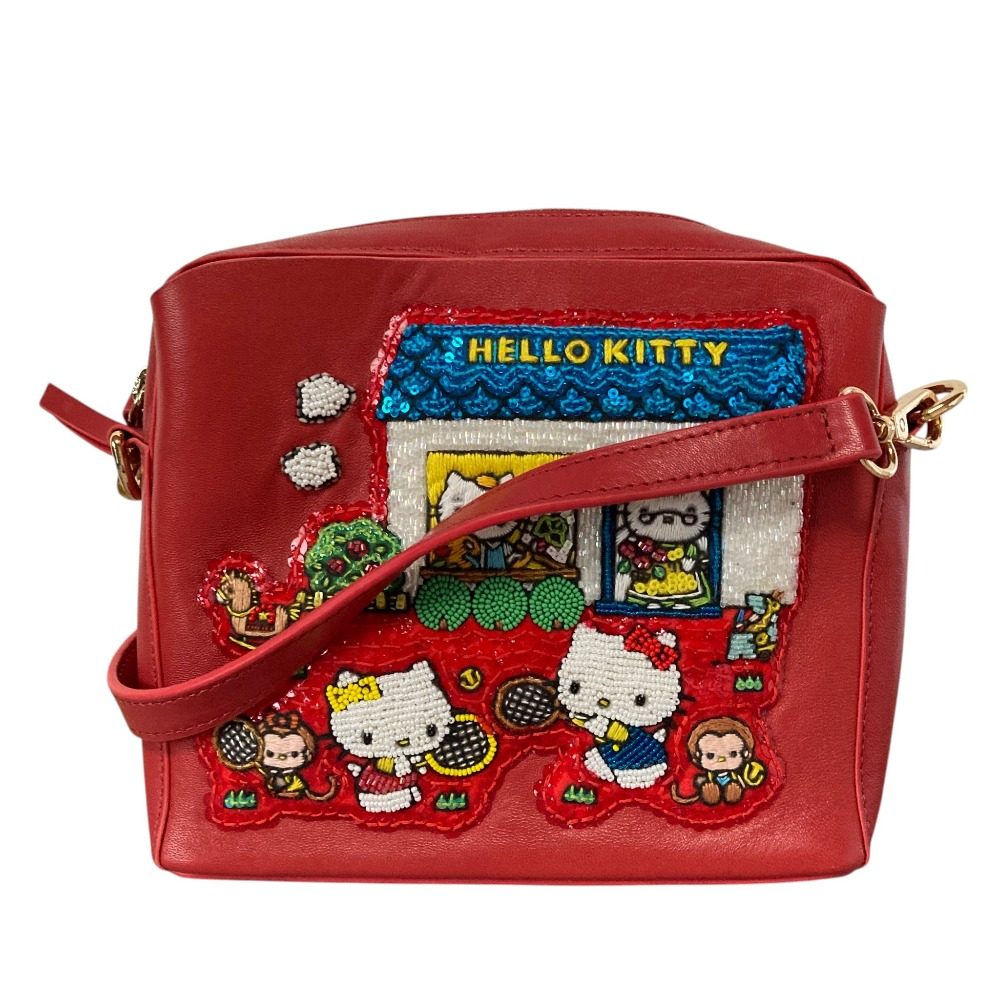 タマオワールド Hello kitty × tamaoworld テニスショルダーバッグ