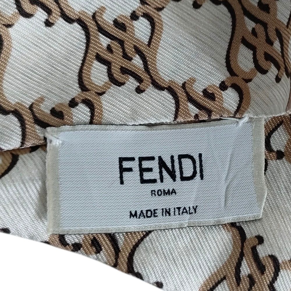 フェンディ シルクスキニースカーフ