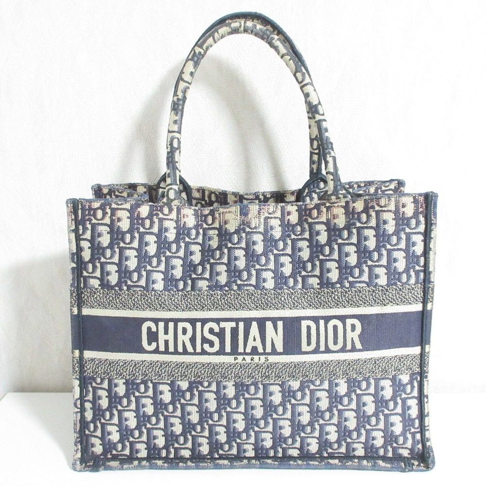 クリスチャンディオール オブリーク BOOK TOTE キャンバストートバッグ