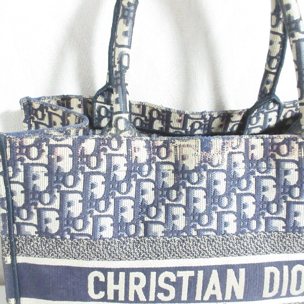 クリスチャンディオール オブリーク BOOK TOTE キャンバストートバッグ